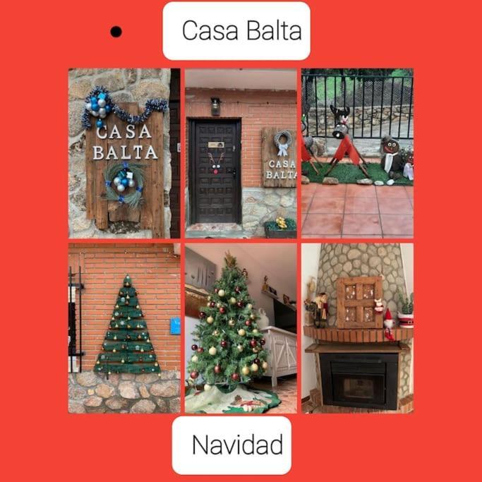 Vila Casa Balta Ávila Exteriér fotografie